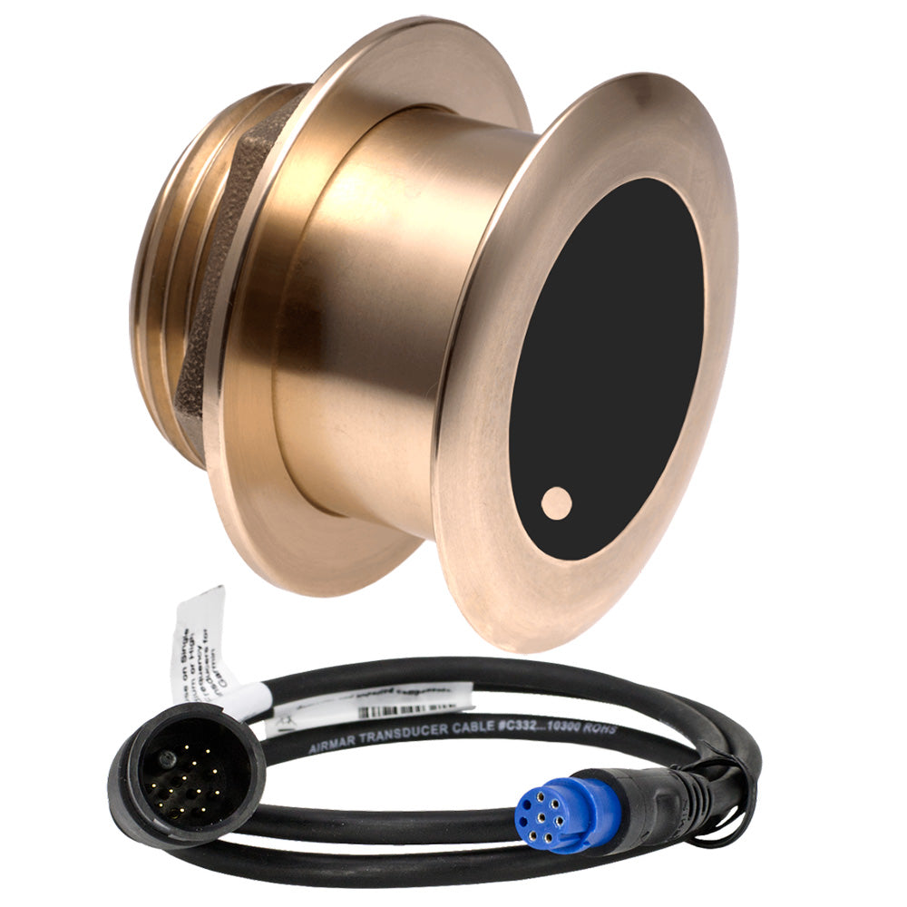 Airmar B175MW Med Ultra Wide 1kW, 20 Chirp Thru-Hull Transducer f/8-Pin Garmin [B175C-20-MW-8G] - BuoyMart.com  Transducers Airmar