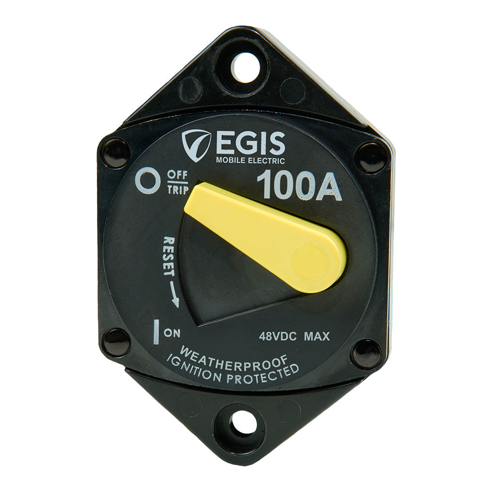 Egis 100A Panel Mount 87 Series Circuit Breaker [4707-100] - BuoyMart.com  Circuit Breakers Egis Mobile Electric