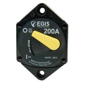 Egis 200A Panel Mount 87 Series Circuit Breaker [4707-200] - BuoyMart.com  Circuit Breakers Egis Mobile Electric