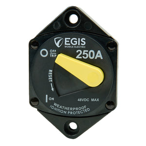 Egis 250A Panel Mount 87 Series Circuit Breaker [4707-250] - BuoyMart.com  Circuit Breakers Egis Mobile Electric