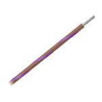 Pacer 14 AWG Gauge Striped Marine Wire 500' Spool - Brown w/Violet Stripe [WUL14BR-7-500] - BuoyMart.com  Wire Pacer Group
