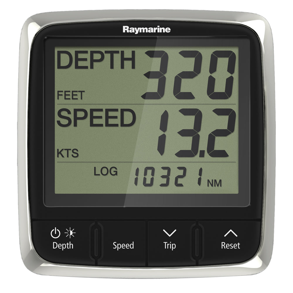 Raymarinei50 SeaTalkng Instruments - Tridata w/Thru-Hull Transducer [T70582] - BuoyMart.com  Instruments Raymarine
