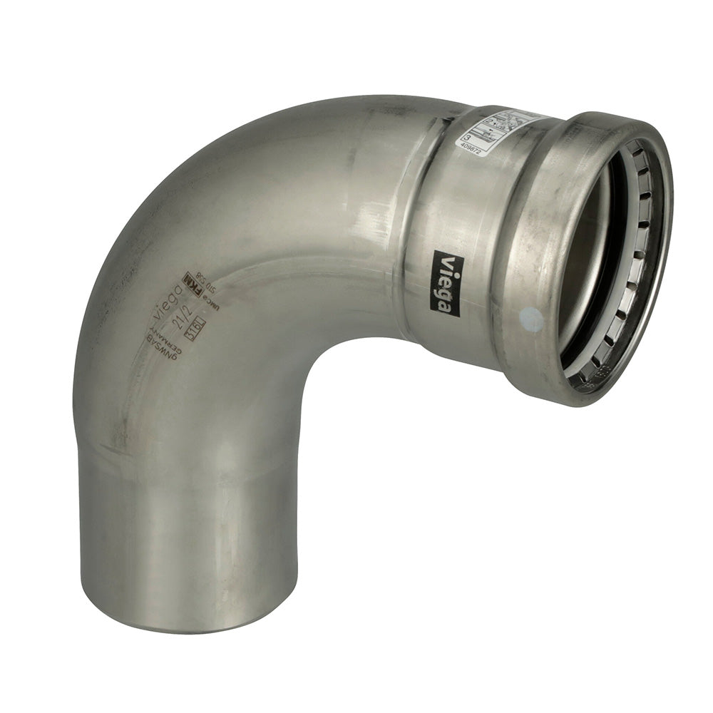 Viega MegaPress 316 FKM 3" 90 Degree Street Elbow [98395] - BuoyMart.com  Fittings Viega