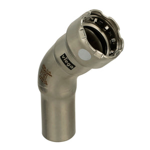 Viega MegaPress 316 FKM 1" 45 Degree Street Elbow [91795] - BuoyMart.com  Fittings Viega