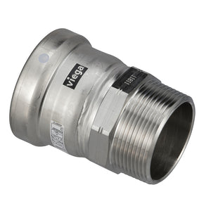 Viega MegaPress 316 FKM MPT Adapter - 3" x 3" (MPT) [98305] - BuoyMart.com  Fittings Viega