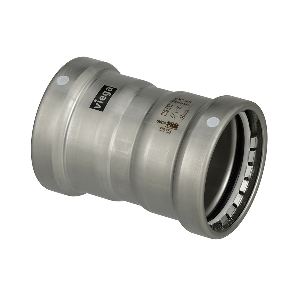 Viega MegaPress 316 FKM 2-1/2" Coupling w/Stop [98375] - BuoyMart.com  Fittings Viega