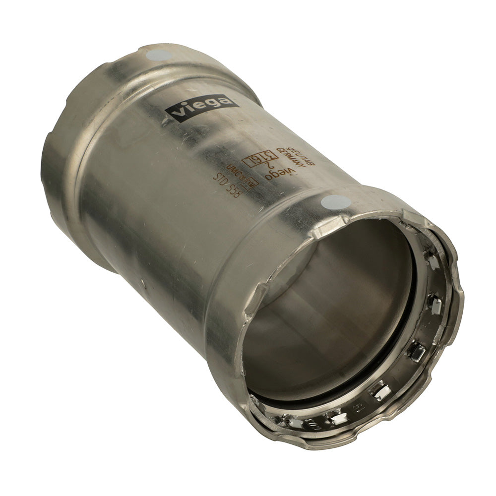 Viega MegaPress 316 FKM 1/2" Slip Coupling w/Stop [91290] - BuoyMart.com  Fittings Viega
