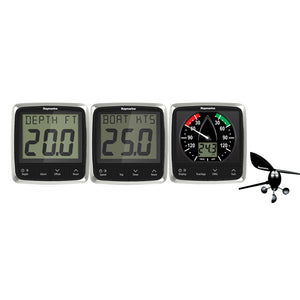 Raymarine i50/i60 Wind, Speed, Depth System Pack w/Transducers [T70584] - BuoyMart.com  Instruments Raymarine