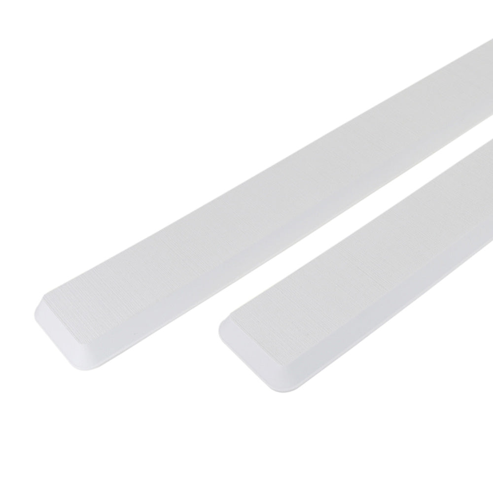 SeaDek Cockpit Coaming Bolster Set (2) - 4" x 39"  20mm Thick - White w/Brushed Texture [53582-81235] - BuoyMart.com  Deck / Galley SeaDek