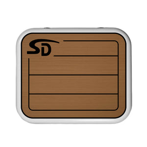 SeaDek YETI Roadie 24 Teak Cooler Pad - 6mm - Mocha/Black [53637-80093] - BuoyMart.com  Deck / Galley SeaDek