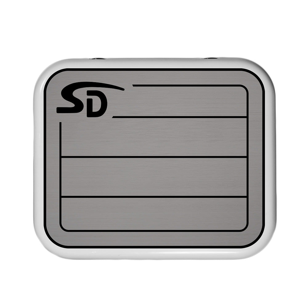 SeaDek YETI Roadie 24 Teak Cooler Pad - 6mm - Storm Grey/Black [53637-80066] - BuoyMart.com  Deck / Galley SeaDek