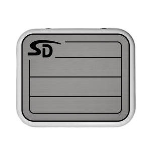 SeaDek YETI Roadie 24 Teak Cooler Pad - 6mm - Storm Grey/Black [53637-80066] - BuoyMart.com  Deck / Galley SeaDek
