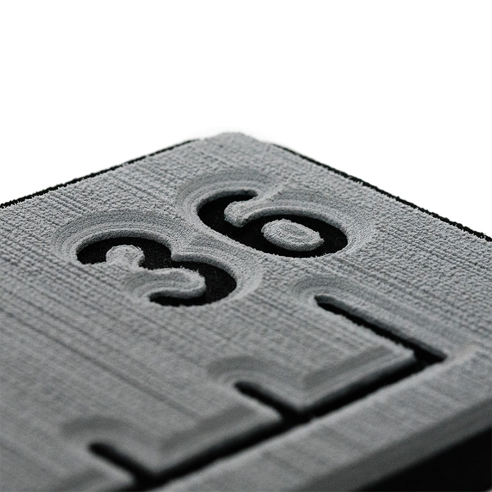 SeaDek 36 Routed Ruler - 6mm - Brushed Texture - Storm Grey/Black [53583-80066] - BuoyMart.com  Deck / Galley SeaDek