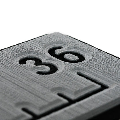 SeaDek 36 Routed Ruler - 6mm - Brushed Texture - Storm Grey/Black [53583-80066] - BuoyMart.com  Deck / Galley SeaDek