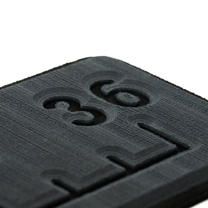 SeaDek 36 Routed Ruler - 6mm - Brushed Texture - Dark Grey/Black [53583-80067] - BuoyMart.com  Deck / Galley SeaDek