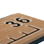 SeaDek 36 Routed Ruler - 6mm - Brushed Texture - Mocha/Black [53583-80093] - BuoyMart.com  Deck / Galley SeaDek