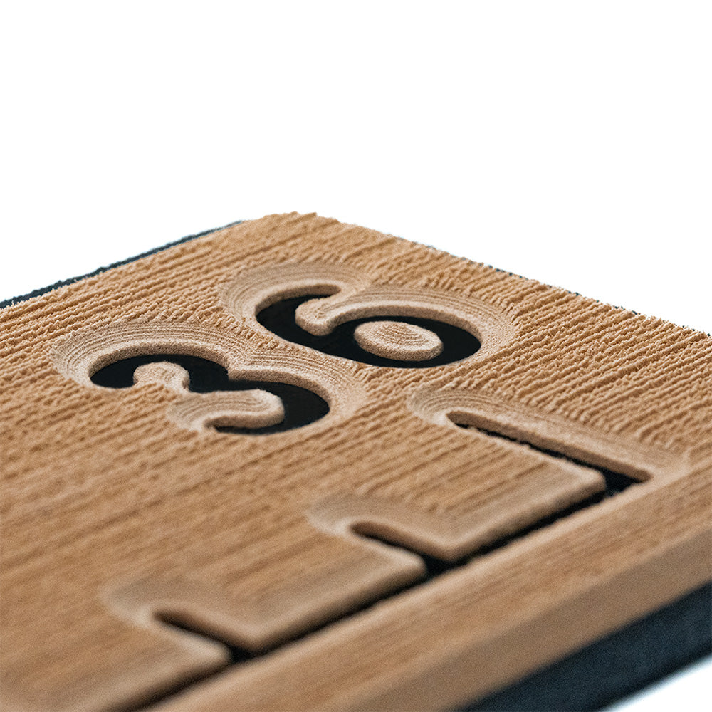 SeaDek 36 Routed Ruler - 6mm - Brushed Texture - Mocha/Black [53583-80093] - BuoyMart.com  Deck / Galley SeaDek