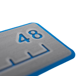 SeaDek 48 Routed Ruler - 6mm - Brushed Texture - Storm Grey/Bimini Blue [53584-18363] - BuoyMart.com  Deck / Galley SeaDek