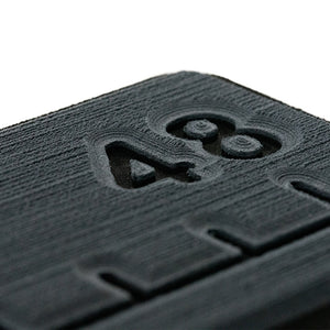 SeaDek 48 Routed Ruler - 6mm - Brushed Texture - Dark Grey/Black [53584-80067] - BuoyMart.com  Deck / Galley SeaDek