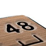 SeaDek 48 Routed Ruler - 6mm - Brushed Texture - Mocha/Black [53584-80093] - BuoyMart.com  Deck / Galley SeaDek