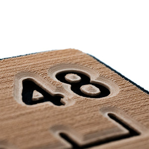 SeaDek 48 Routed Ruler - 6mm - Brushed Texture - Mocha/Black [53584-80093] - BuoyMart.com  Deck / Galley SeaDek