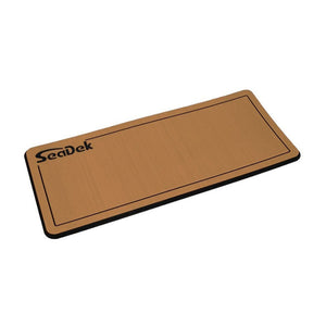 SeaDek 16 x 39" 20mm Dual Density Large Helm Pad w/SeaDek Logo - Brushed Texture - Mocha/Black (406.4mm x 990.6mm x 20mm) [37926-80327] - BuoyMart.com  Deck / Galley SeaDek