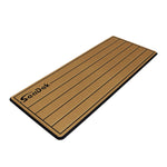 SeaDek 14 x 36" 20mm Dual Density Small Teak Helm Pad w/SeaDek Logo - Brushed Texture - Mocha/Black (355.6mm x 914.4mm x 20mm) [53602-80327] - BuoyMart.com  Deck / Galley SeaDek