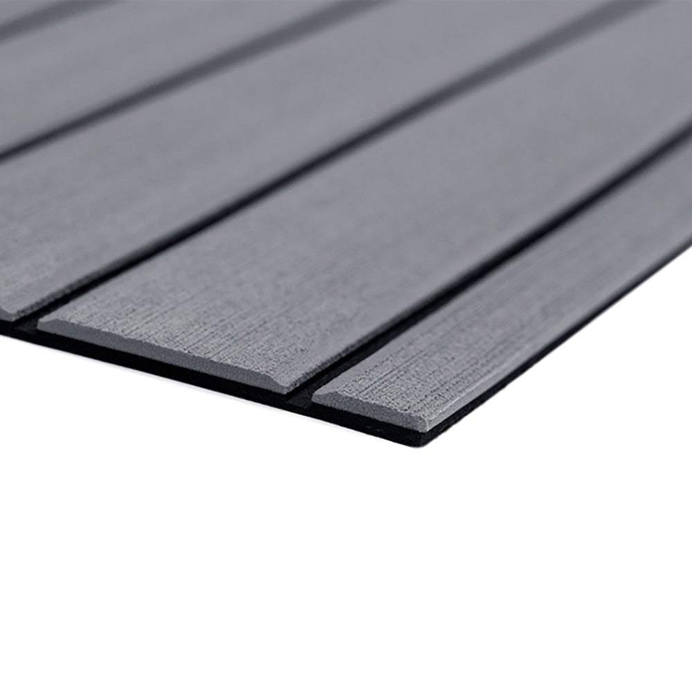 SeaDek 40" x 80" 6mm Teak Full Sheet - Brushed Texture - Storm Grey/Black (1016mm x 2032mm x 6mm) [32279-80066] - BuoyMart.com  Deck / Galley SeaDek