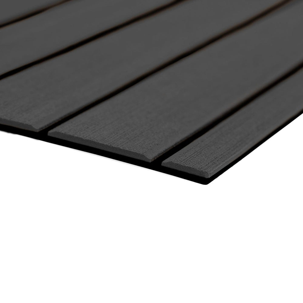 SeaDek 40" x 80" 6mm Teak Full Sheet - Brushed Texture - Dark Grey/Black (1016mm x 2032mm x 6mm) [32279-80067] - BuoyMart.com  Deck / Galley SeaDek