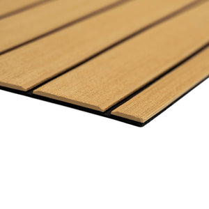 SeaDek 40" x 80" 6mm Teak Full Sheet - Brushed Texture - Camel/Black (1016mm x 2032mm x 6mm) [32279-80105] - BuoyMart.com  Deck / Galley SeaDek