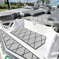 SeaDek 40" x 80" 6mm Two Color Diamond Full Sheet - Brushed Texture - Storm Grey/Black (1016mm x 2032mm x 6mm) [56411-80066] - BuoyMart.com  Deck / Galley SeaDek