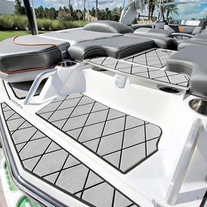 SeaDek 40" x 80" 6mm Two Color Diamond Full Sheet - Brushed Texture - Brown/Black (1016mm x 2032mm x 6mm) [56411-89905] - BuoyMart.com  Deck / Galley SeaDek