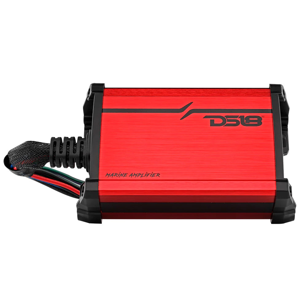DS18 MP.4A Full-Range 4 Channel Class D Amplifier - 4 x 40W RMS @ 4-Ohm [MP.4A] DS18