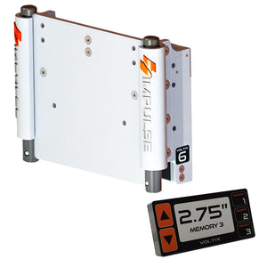 IMPULSE XL 6" Set Back Electric Jack Plate w/Smart Control - White Cerakote [75051-W] - BuoyMart.com  Jack Plates IMPULSE