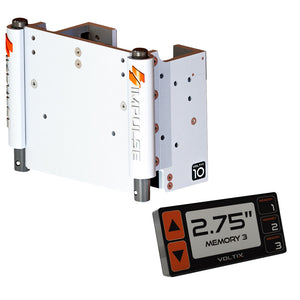 IMPULSE XL 10" Set Back Electric Jack Plate w/Smart Control - White Cerakote [75071-W] - BuoyMart.com  Jack Plates IMPULSE