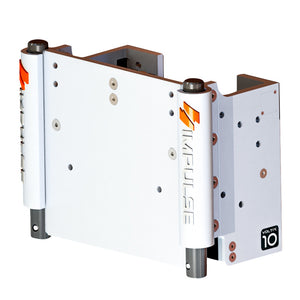 IMPULSE 10" Set Back Electric Jack Plate w/Standard Control - White Cerakote [75072-W] - BuoyMart.com  Jack Plates IMPULSE