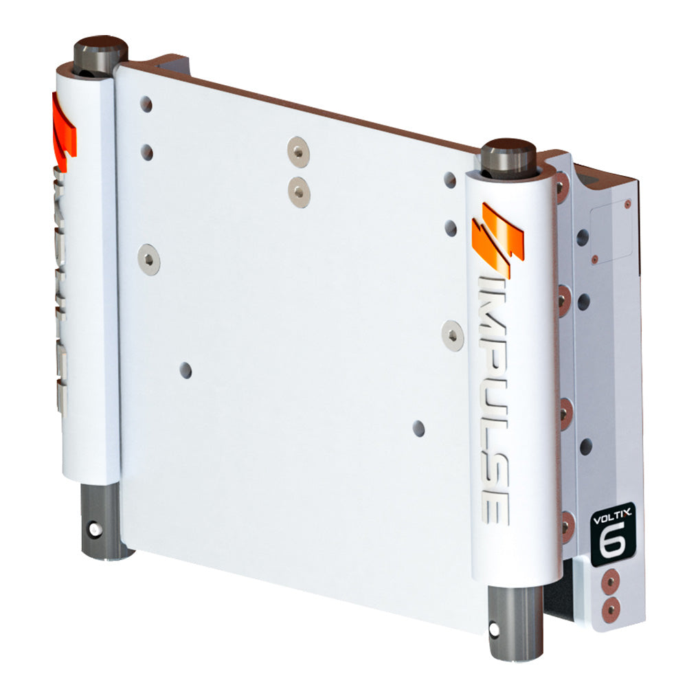IMPULSE XL 6" Set Back Electric Jack Plate w/Standard Control - White Cerakote [75053-W] - BuoyMart.com  Jack Plates IMPULSE