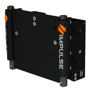 IMPULSE XL 8" Set Back Electric Jack Plate w/Standard Control - Black Anodize [75063-B] - BuoyMart.com  Jack Plates IMPULSE