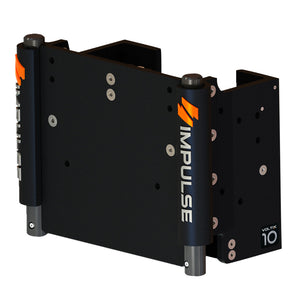IMPULSE XL 10" Set Back Electric Jack Plate w/Standard Control - Black Anodize [75073-B] - BuoyMart.com  Jack Plates IMPULSE