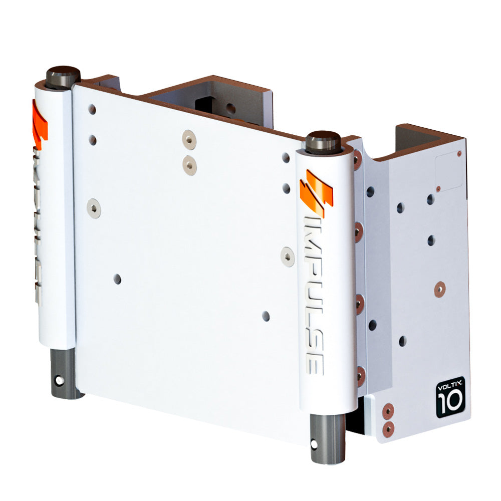 IMPULSE XL 10" Set Back Electric Jack Plate w/Standard Control - White Cerakote [75073-W] - BuoyMart.com  Jack Plates IMPULSE