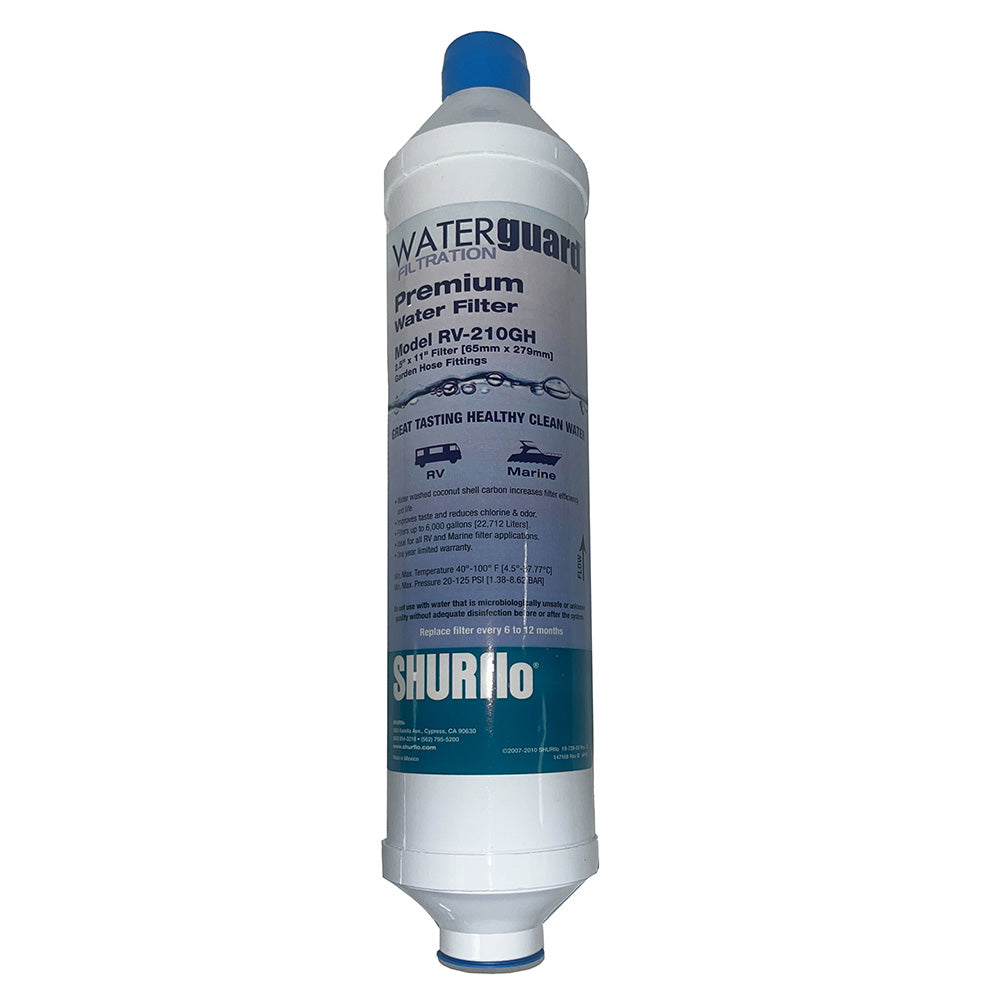 Shurflo by Pentair City Water Entry In-Line Filter w/Garden Hose Ends [RV-210GH-A] - BuoyMart.com  Accessories Shurflo by Pentair