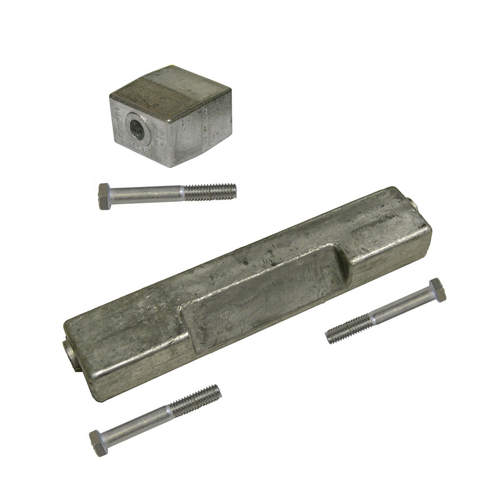 Performance Metals Bombardier Johnson/Evinrude 90-225HP 1991  Later Complete Anode Kit - Aluminum [10221A] - BuoyMart.com  Anodes Performance Metals