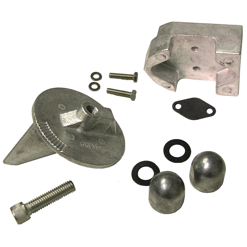 Performance Metals Mercruiser Alpha 1 Gen 1 Complete Anode Kit (No Power Steering) - Aluminum [10205A] - BuoyMart.com  Anodes Performance Metals