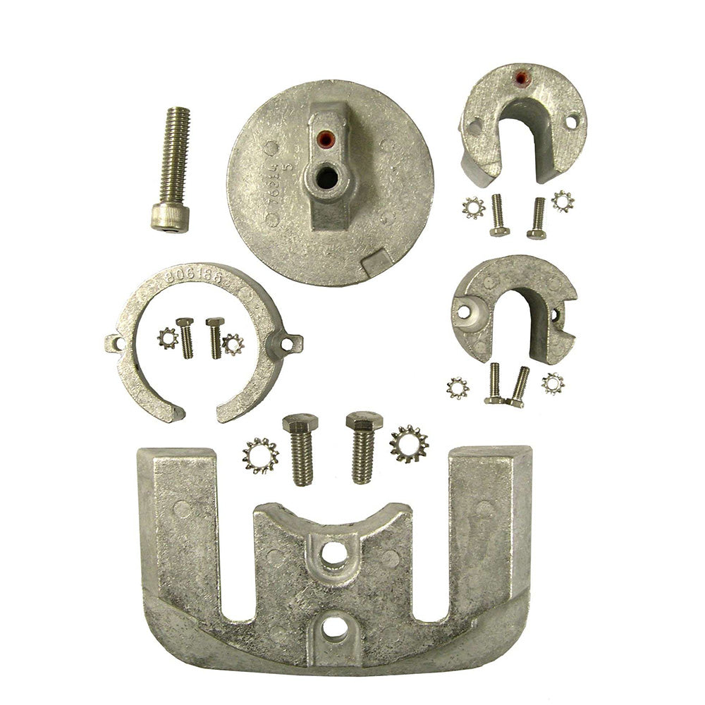 Performance Metals Mercruiser Bravo 1 Complete Anode Kit - Aluminum\ [10060A] - BuoyMart.com  Anodes Performance Metals