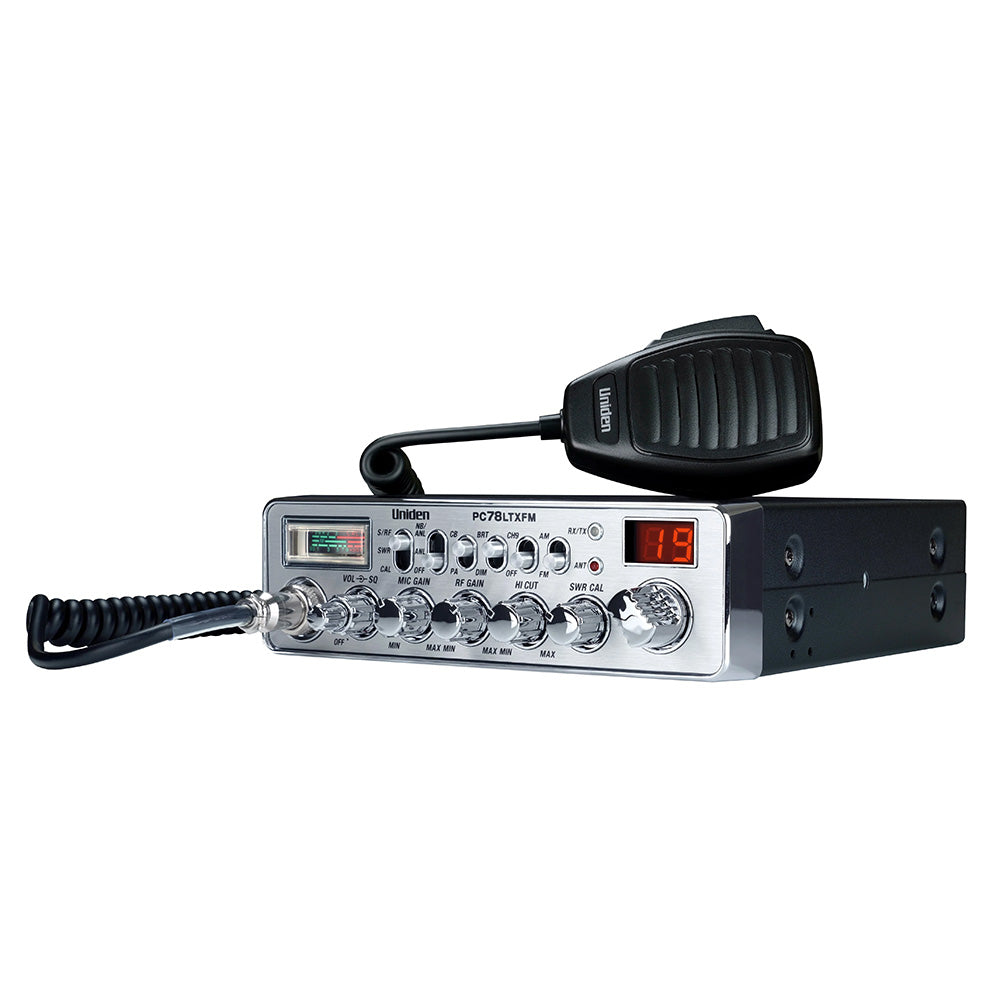 Uniden PC78LTXFM CB Radio w/AM/FM [PC78LTXFM] - BuoyMart.com  CB Radios Uniden