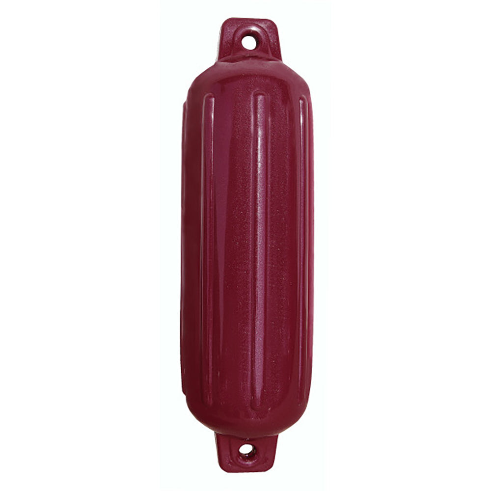 Taylor Made Storm Gard 5.5" x 20" Inflatable Vinyl Fender - Burgundy [252053] - BuoyMart.com  Fenders Taylor Made