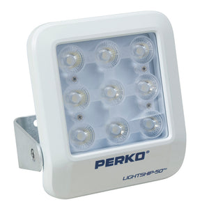 Perko Lightship 50 LED High Performance Spotlight - 12/24V - White [1643050S0W] - BuoyMart.com  Flood/Spreader Lights Perko