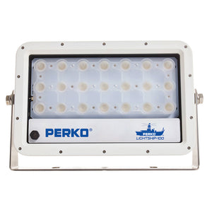 Perko Lightship 100 LED High Performance Spotlight - 12/24V - White [1643100S0W] - BuoyMart.com  Flood/Spreader Lights Perko