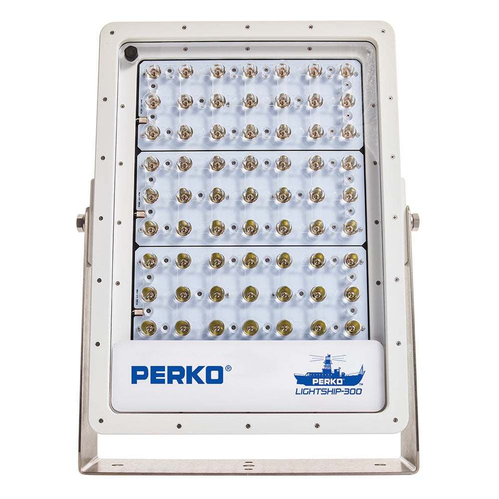 Perko Lightship 300 LED High Performance Spotlight - 12/24V - White [1643300S0W] - BuoyMart.com  Flood/Spreader Lights Perko