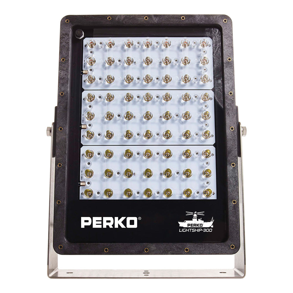 Perko Lightship 300 LED High Performance Floodlight - 12/24V - Black [1643300F0B] - BuoyMart.com  Flood/Spreader Lights Perko